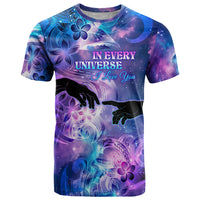 I Love You In Every Universe Personalised T Shirt Polynesian Pattern Galaxy Style LT9 Galaxy - Polynesian Pride