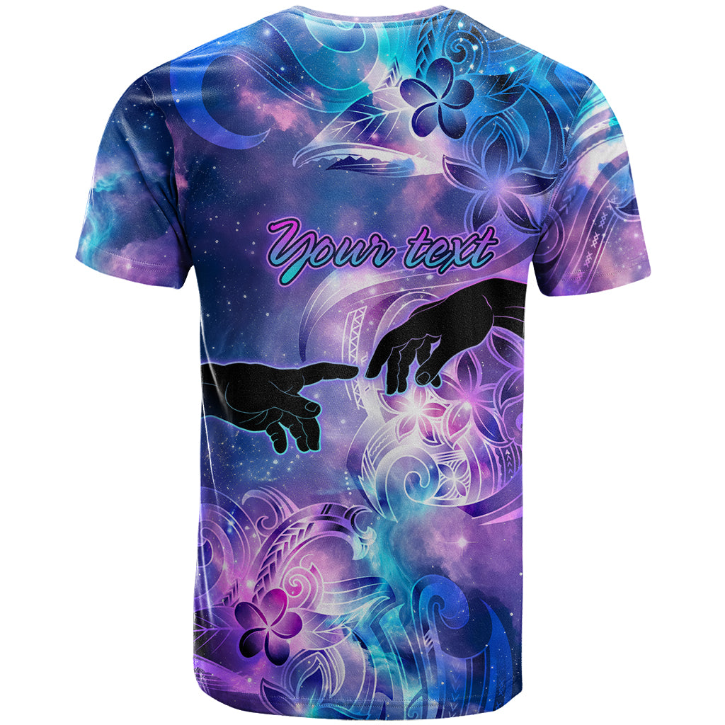 I Love You In Every Universe Personalised T Shirt Polynesian Pattern Galaxy Style LT9 - Polynesian Pride