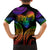 Personalised Its In My DNA Valentine Day Kid Hawaiian Shirt Fingerprint Heart with Color Pride Flag LT9 - Polynesian Pride