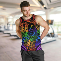 New Zealand LGBT Fern Heart Men Tank Top Dont judge What You Dont Understand LT9 5XL - Polynesian Pride