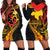 Papua New Guinea Tribal Tattoo Hoodie Dress 50th Independence Anniversary