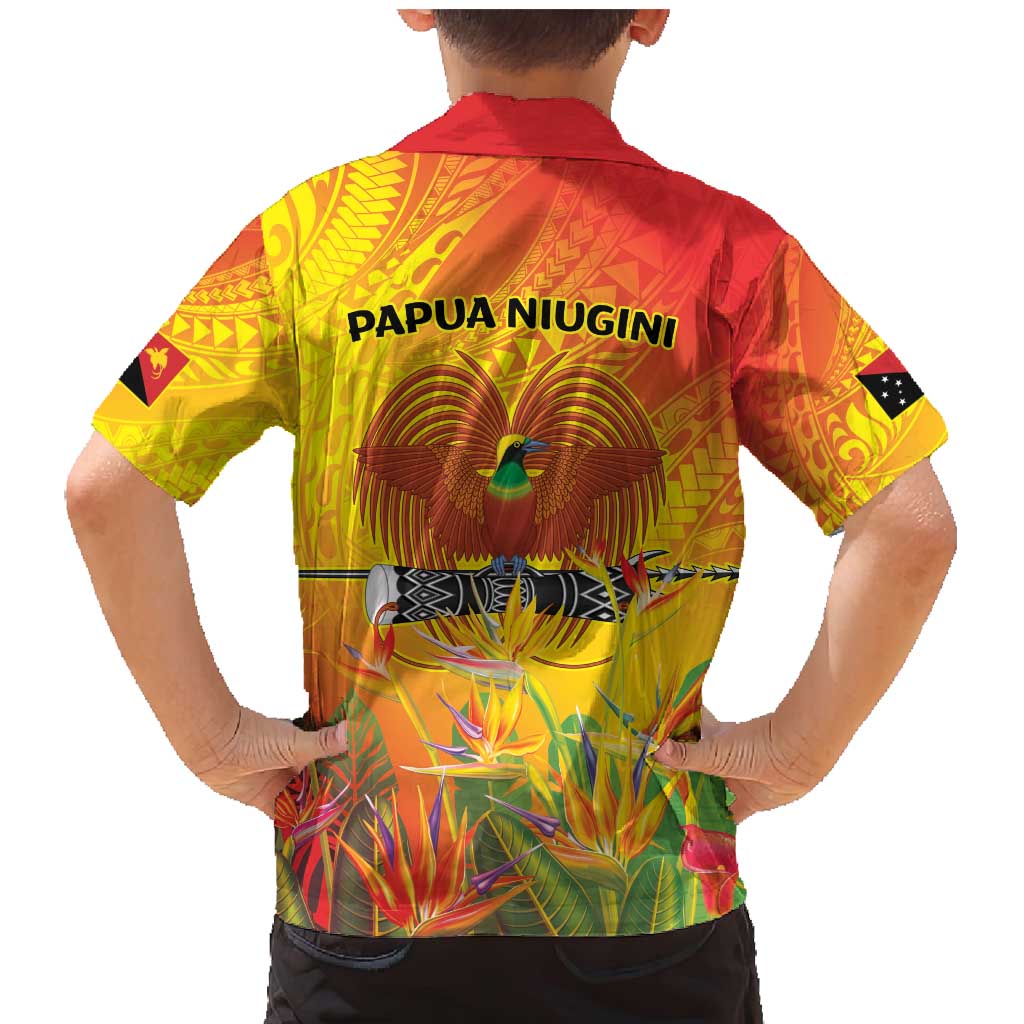 Papua New Guinea Unity in Diversity Family Matching Mermaid Dress and Hawaiian Shirt 50th Indipendens Papua Niugini LT9 - Polynesian Pride