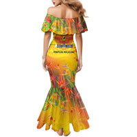 Papua New Guinea Unity in Diversity Family Matching Mermaid Dress and Hawaiian Shirt 50th Indipendens Papua Niugini LT9 - Polynesian Pride