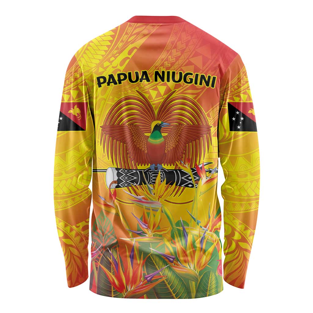 Papua New Guinea Unity in Diversity Long Sleeve Shirt 50th Indipendens Papua Niugini LT9 - Polynesian Pride