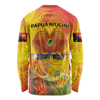 Papua New Guinea Unity in Diversity Long Sleeve Shirt 50th Indipendens Papua Niugini LT9 - Polynesian Pride