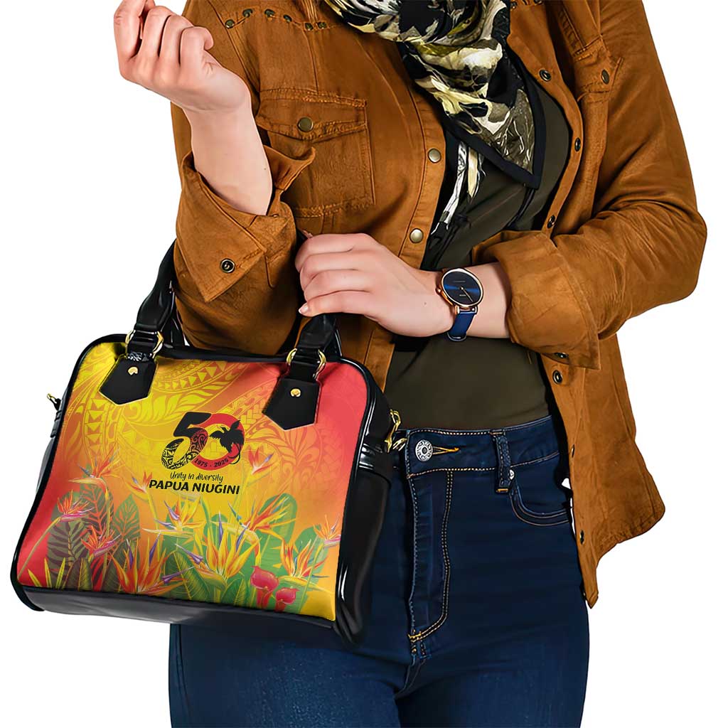 Papua New Guinea Unity in Diversity Shoulder Handbag 50th Indipendens Papua Niugini