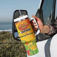 Papua New Guinea Unity in Diversity Tumbler With Handle 50th Indipendens Papua Niugini