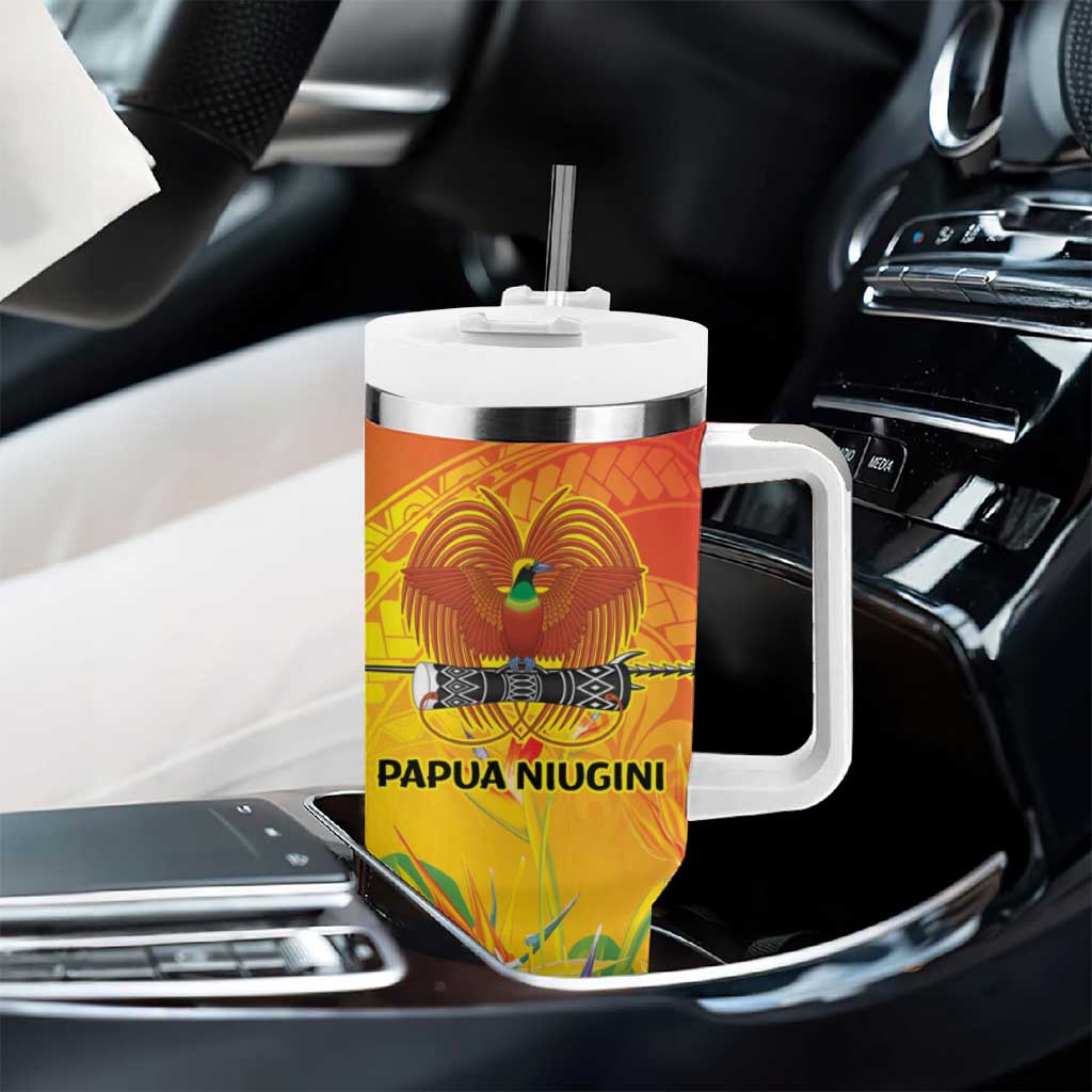 Papua New Guinea Unity in Diversity Tumbler With Handle 50th Indipendens Papua Niugini