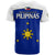 Philippines Concept Home Football T Shirt Pilipinas Flag White Style 2023 LT9 - Polynesian Pride