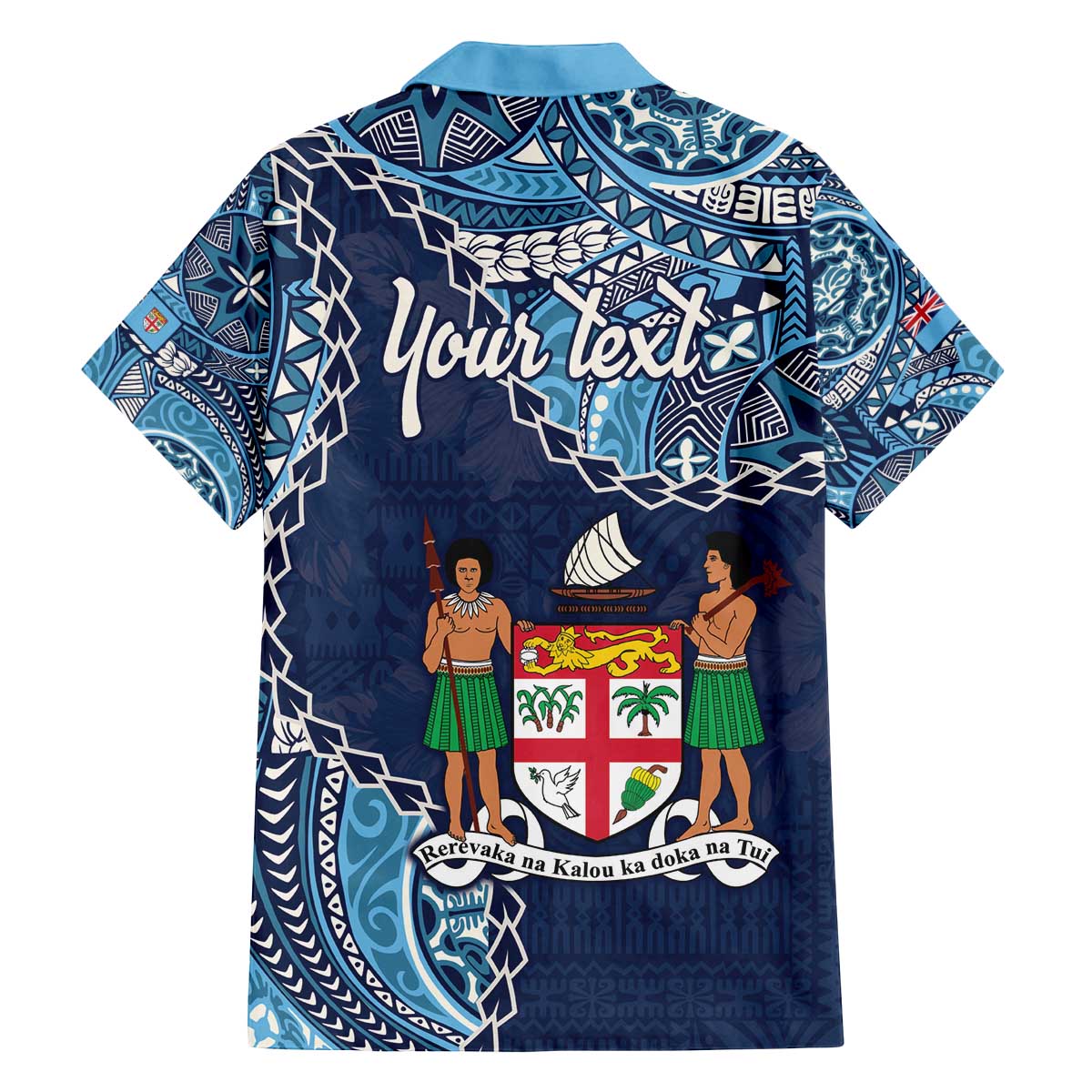 Personalised Fiji 54th Anniversary Family Matching Puletasi and Hawaiian Shirt Siga Ni Bula Galala Marautaki O Viti LT9 - Polynesian Pride