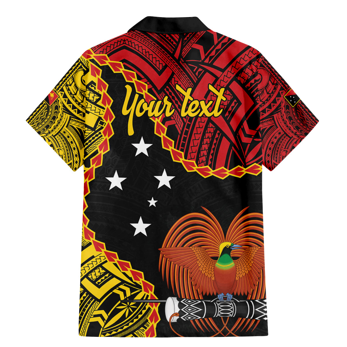 Personalised Papua New Guinea 49th Anniversary Family Matching Mermaid Dress and Hawaiian Shirt Hapi De bilong Indipendens Papua Niugini LT9 - Polynesian Pride
