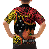 Personalised Papua New Guinea 49th Anniversary Hawaiian Shirt Hapi De bilong Indipendens Papua Niugini