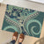 Hawaiian Hibiscus Tribal Vintage Motif Rubber Doormat Ver 1