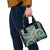 Hawaiian Hibiscus Tribal Vintage Motif Shoulder Handbag Ver 1