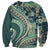 Hawaiian Hibiscus Tribal Vintage Motif Sweatshirt Ver 1