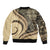Hawaiian Hibiscus Tribal Vintage Motif Bomber Jacket Ver 2