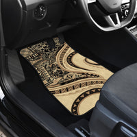 Hawaiian Hibiscus Tribal Vintage Motif Car Mats Ver 2 LT9 - Polynesian Pride