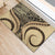 Hawaiian Hibiscus Tribal Vintage Motif Rubber Doormat Ver 2