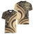 Hawaiian Hibiscus Tribal Vintage Motif Women V-Neck T-Shirt Ver 2