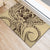 Hawaiian Hibiscus Tribal Vintage Motif Rubber Doormat Ver 3