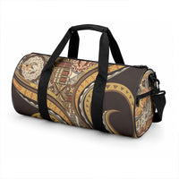 Hawaiian Hibiscus Tribal Vintage Motif Duffle Bag Ver 4 LT9 - Polynesian Pride