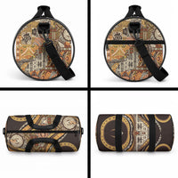 Hawaiian Hibiscus Tribal Vintage Motif Duffle Bag Ver 4 LT9 - Polynesian Pride