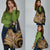 Hawaiian Hibiscus Tribal Vintage Motif Grocery Bag Ver 4