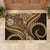 Hawaiian Hibiscus Tribal Vintage Motif Rubber Doormat Ver 4