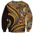 Hawaiian Hibiscus Tribal Vintage Motif Sweatshirt Ver 4