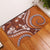 Hawaiian Hibiscus Tribal Vintage Motif Rubber Doormat Ver 5