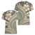 Hawaiian Hibiscus Tribal Vintage Motif Women V-Neck T-Shirt Ver 6