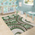 Hawaiian Hibiscus Tribal Vintage Motif Area Rug Ver 7