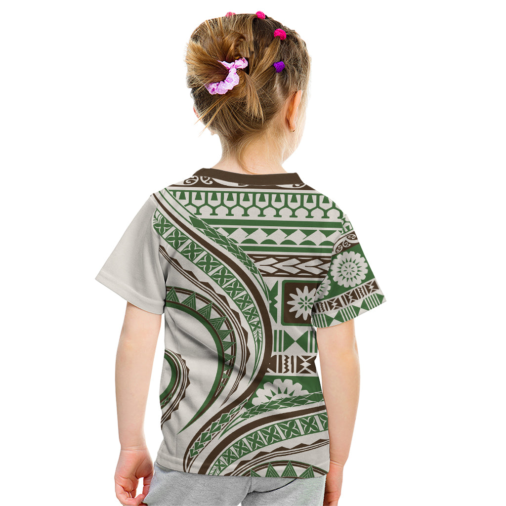 Hawaiian Hibiscus Tribal Vintage Motif Kid T Shirt Ver 7