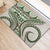 Hawaiian Hibiscus Tribal Vintage Motif Rubber Doormat Ver 7
