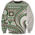 Hawaiian Hibiscus Tribal Vintage Motif Sweatshirt Ver 7