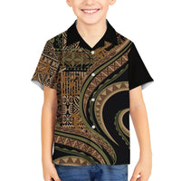 Hawaiian Hibiscus Tribal Vintage Motif Hawaiian Shirt Ver 8