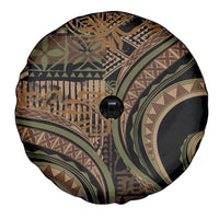 Hawaiian Hibiscus Tribal Vintage Motif Spare Tire Cover Ver 8