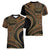 Hawaiian Hibiscus Tribal Vintage Motif Women V-Neck T-Shirt Ver 8