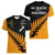 Australia Wallabies and Aotearoa Rugby Women V Neck T Shirt Kangaroo Black Fern Maori Gold Vibe LT9 - Polynesian Pride