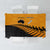 Australia New Zealand Rugby Tablecloth Gold Aboriginal Wallabies and Maori Black Fern - Polynesian Pride