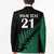 Australia New Zealand Rugby Blazer Green Aboriginal Wallabies and Maori Black Fern - Polynesian Pride