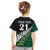 Custom South Africa and Aotearoa Rugby Kid T Shirt Springboks Black Fern Maori Vibe LT9 - Polynesian Pride