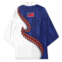 Ula Fala Red Samoa Chief Kimono Samoan Art Black Tribal