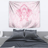 Aotearoa Kowhaiwhai Poutama Pink Motif Tapestry LT9 - Polynesian Pride
