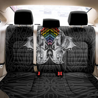 Aotearoa Kowhaiwhai Poutama Rainbow Motif Back Car Seat Cover LT9 - Polynesian Pride