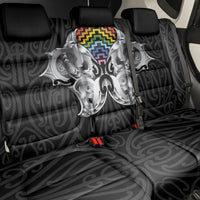 Aotearoa Kowhaiwhai Poutama Rainbow Motif Back Car Seat Cover LT9 - Polynesian Pride