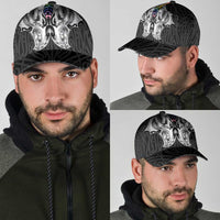 Aotearoa Kowhaiwhai Poutama Rainbow Motif Classic Cap LT9 - Polynesian Pride