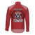 Tonga Rugby XIII Custom Long Sleeve Button Shirt Mate Ma'a Tonga with Ngatu Pattern