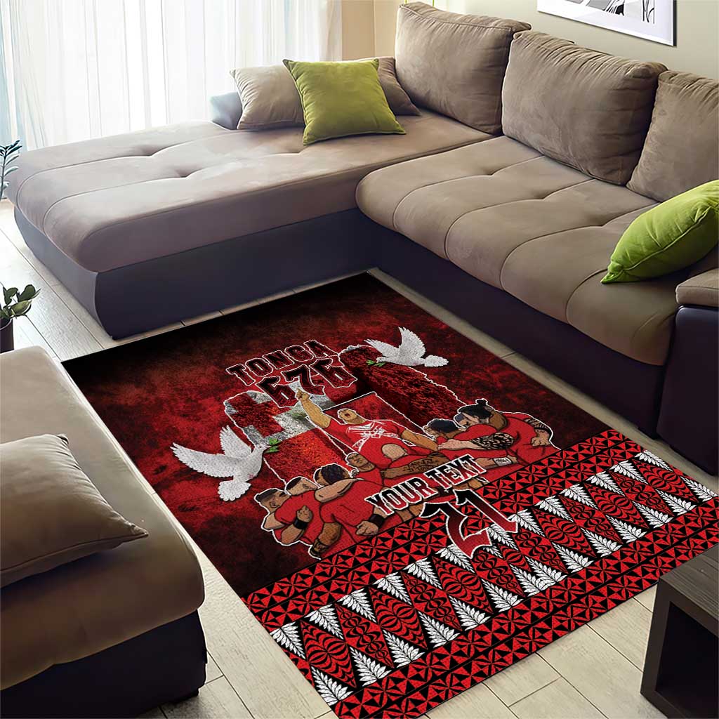 Custom Tonga 676 Haamonga a Maui Area Rug Tongan Sipi Tau Unique Dance LT9 - Polynesian Pride