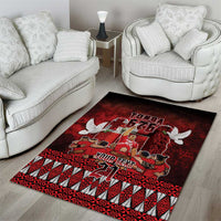 Custom Tonga 676 Haamonga a Maui Area Rug Tongan Sipi Tau Unique Dance LT9 - Polynesian Pride